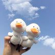 Charming Plush Duck Keyring & Bag Charm