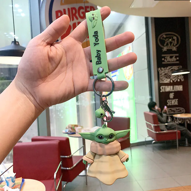 Charming Baby Yoda Keychain & Bag Charm