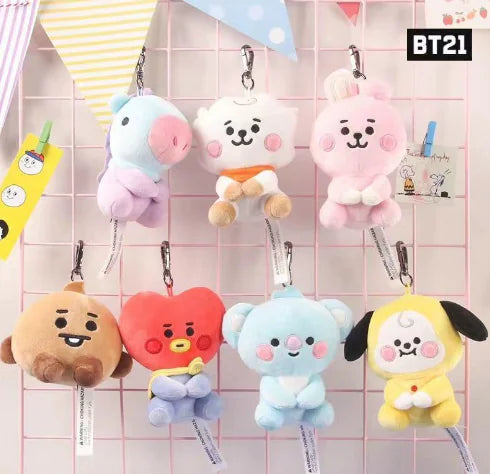 Charming Plush Keyring Charm