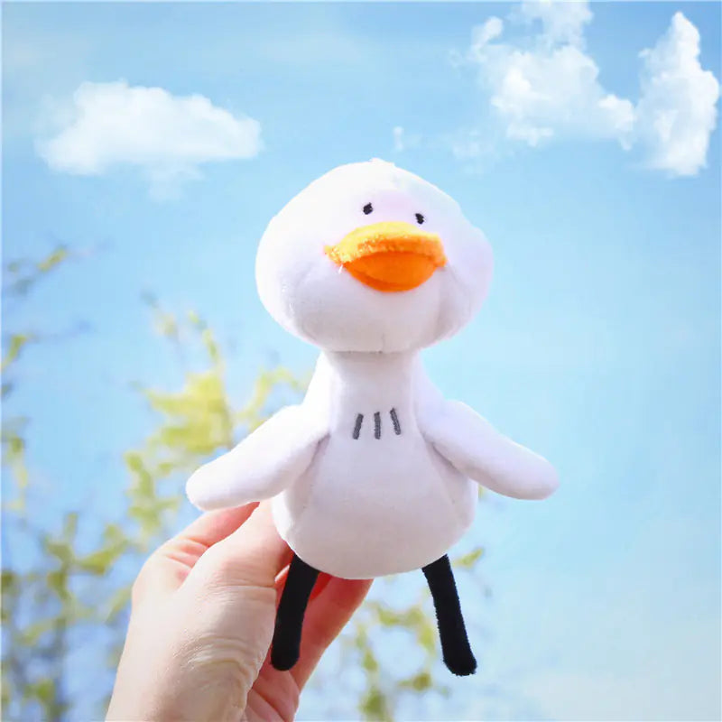 Charming Plush Duck Keyring & Bag Charm